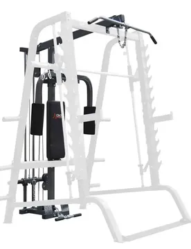 Smith Maschine Pec-deck/Lat-Low Pulley - Noir - unisex - Size: 149x220x215 cm