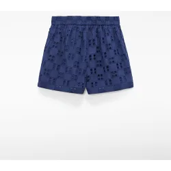 Bermudas de mujer en popelín de algodón