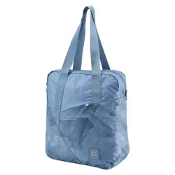 W Found Graph Tote Bag Blue One Size unisex