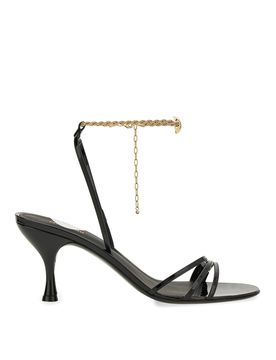 Ferragamo Sandalo Con Catena