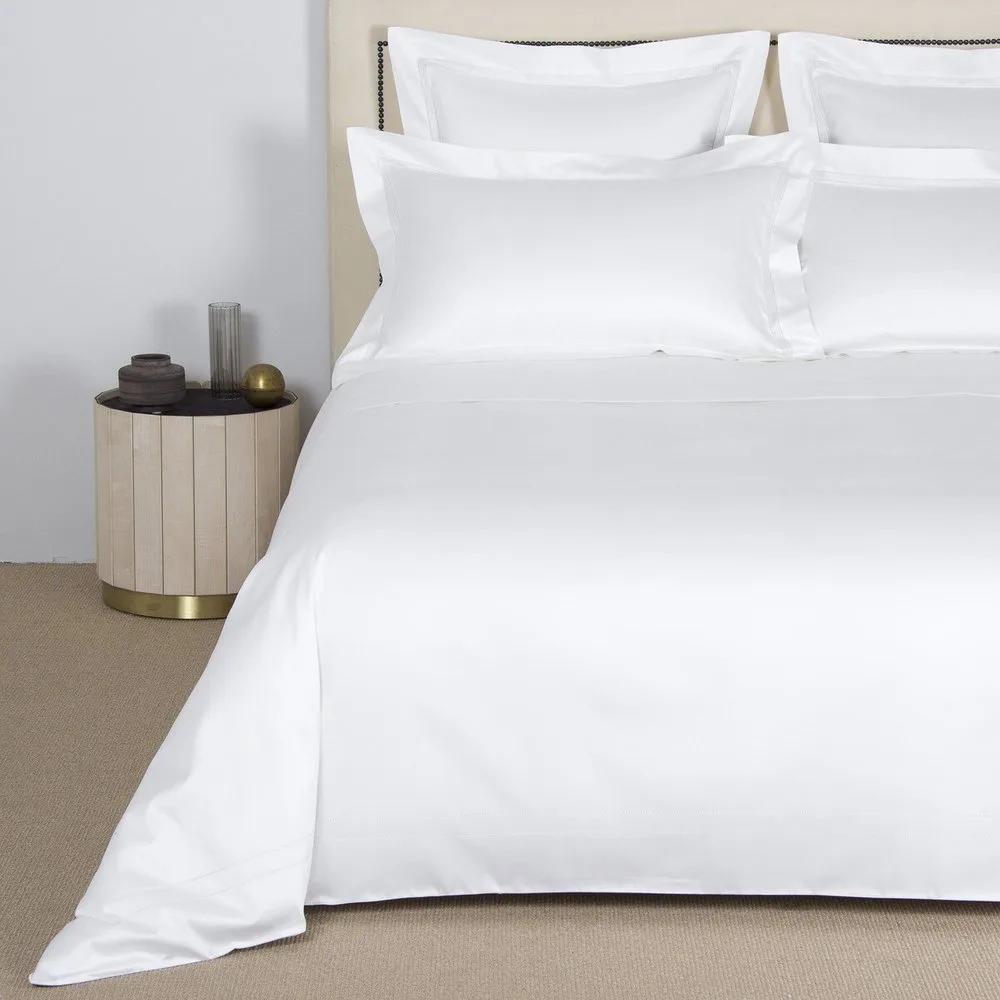 Funda nórdica satén de algodón Doppio Ajour - Frette - FashionsVida
