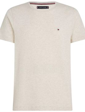 T-shirt slim fiammata beige MW0MW10800