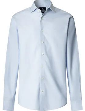 Camicia A Maniche Lunghe Ess Texture Sky Blue XL