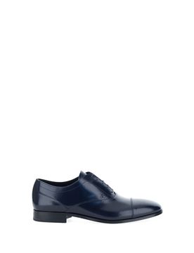 Scarpe oxford pelle BLU SCURO 44