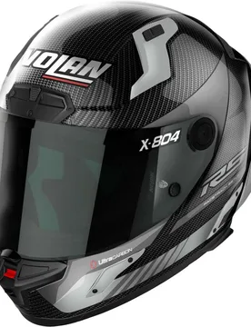 Casco Moto Integrale X-804 RS U.C. HOT LAP 011 Grigio taglia L - Nolan - FashionsVida