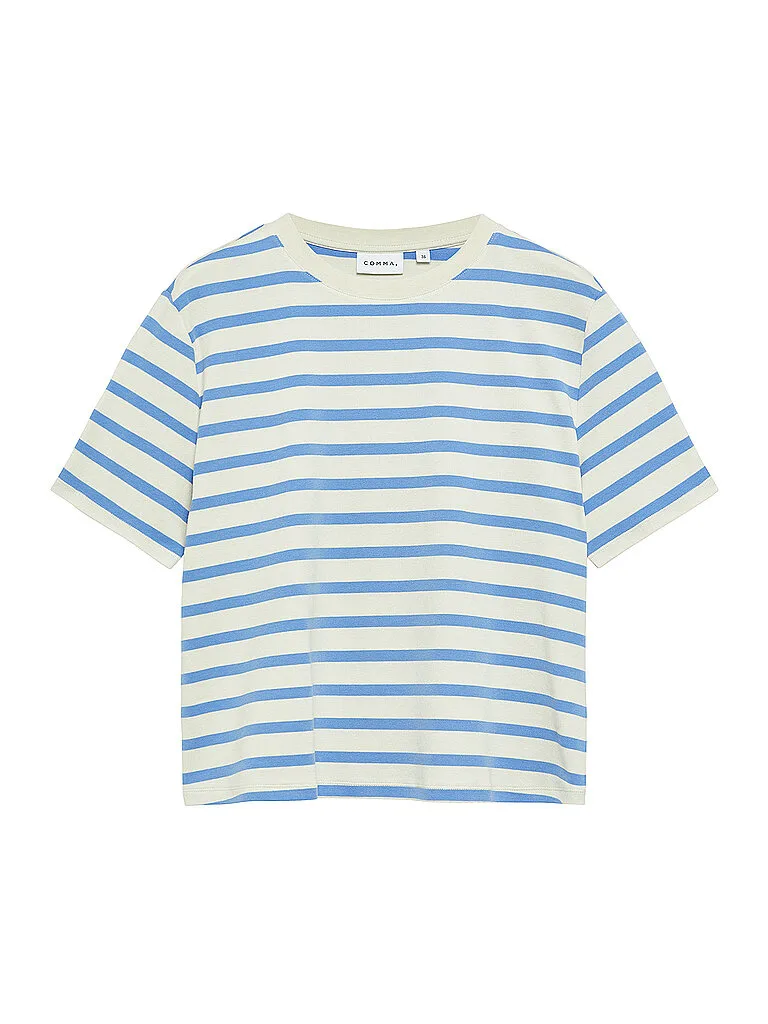 Comma T-shirt blu 36 - Comma - FashionsVida
