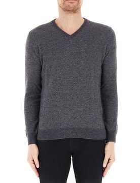 Maglione misto lana GRIGIO SCURO 50