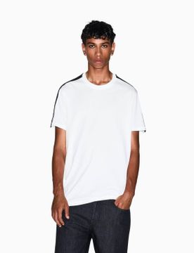 Para hombre. XM001283AF10361U0009 Camiseta Regular Lisa (M), Casual, Algodón, Manga corta