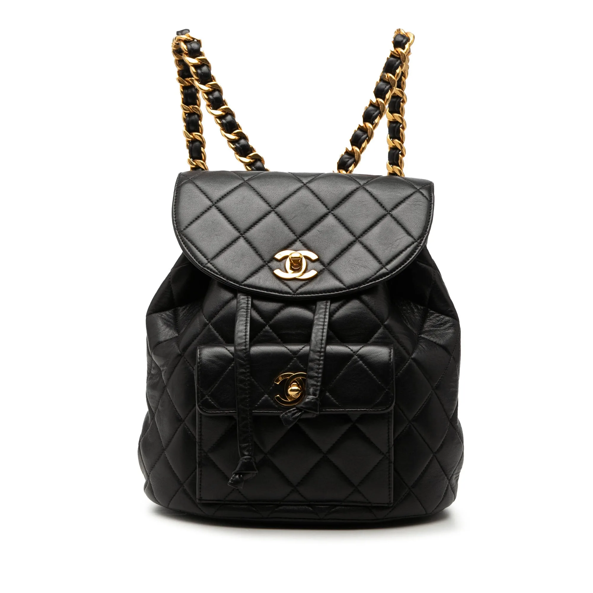 Medium Quilted Lambskin Duma Backpack - Chanel - FashionsVida