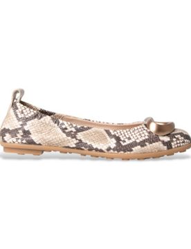 Para mujer. HV253931 Bailarinas Bombay (38), Piel, Plano, Ninguno, Casual, Taupe