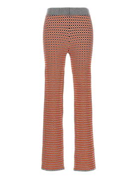 Rabanne Pantaloni jacquard