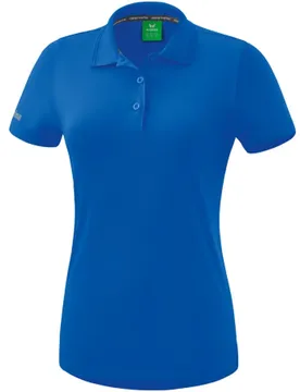 Funktionspolo Damen Poloshirt, blau 38