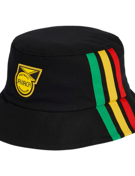 Jamaica Unisex Kappen - Schwarz - Größe L/XL - Baumwolle Black L/XL