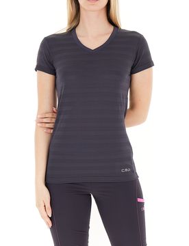 T-shirt tessuto tecnico GRIGIO SCURO 42