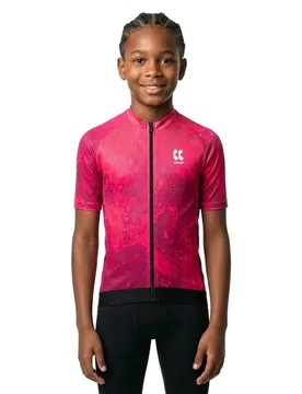 Maglia A Maniche Corte Motion Z6 Berry Red - KALAS - FashionsVida