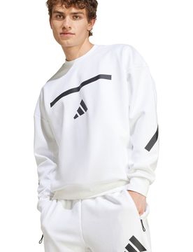 Zne sudadera hombre Blanco (XL)
