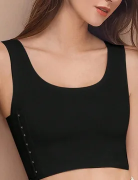 Top de compresión de verano para mujer, sujetador tipo faja para cosplay de busto grande, camiseta deportiva - Shein - FashionsVida