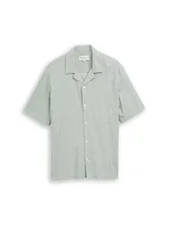 Relaxed viscose resort shirt male