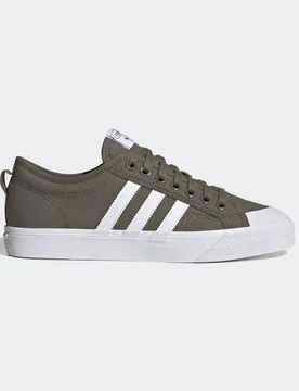 Scarpe Nizza 40 Olive Strata / Cloud White / Cloud White - Adidas - FashionsVida