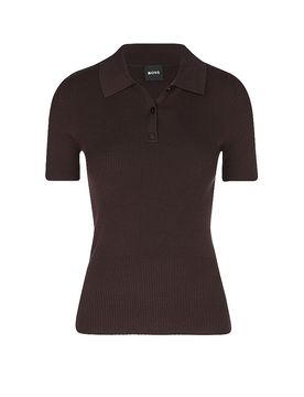 Poloshirt FESKUS braun M damen
