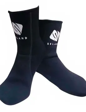Chaussons De Plongée 2 Mm Black EU 39-40 unisex