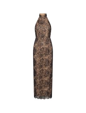 Sleeveless Halterneck Mini Dress - Size 34