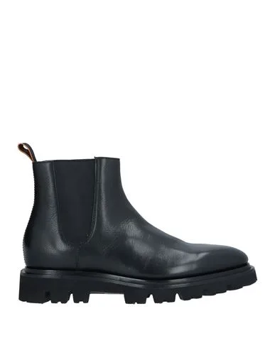 Stiefelette Herren Schwarz 39 Herren - Santoni - FashionsVida