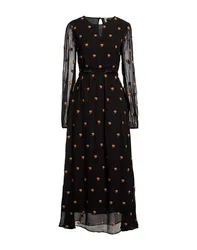 Maxi-Kleid Damen Schwarz S Damen