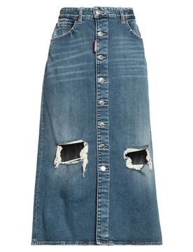 Falda vaquera Mujer Azul marino 36 Mujer