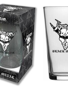 Bierglas - Black metal - klar - Lizenziertes Merchandise! - None - unisex