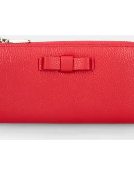 Cartera de mujer en piel con lazo - Pretty Ballerinas - FashionsVida