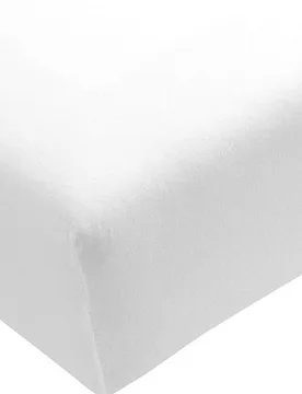 Sábana bajera de jersey BELLA DONNA 90/190 cm - 100/220cm Blanco blanco - Formesse - FashionsVida