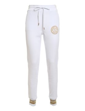 Pantaloni della tuta con logo lurex