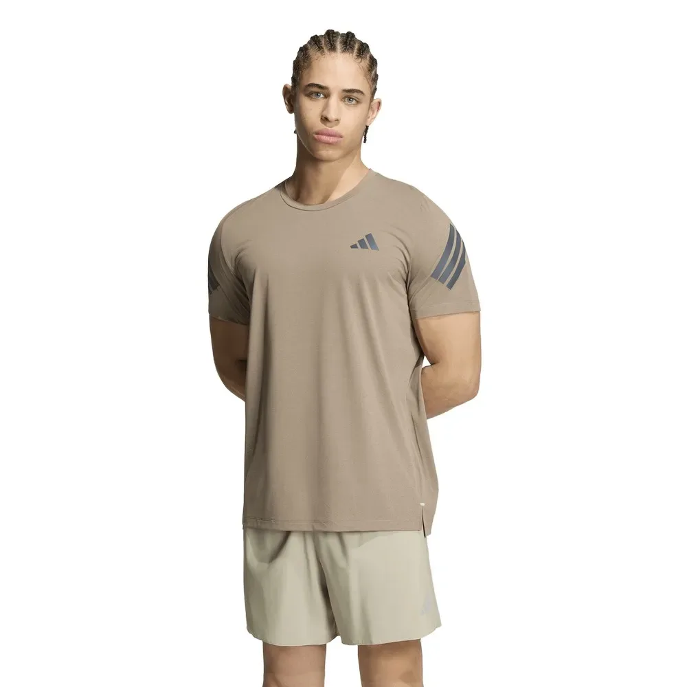 Maglietta A Maniche Corte Adi365 Climacool Khaki Six / Black M - Adidas - FashionsVida