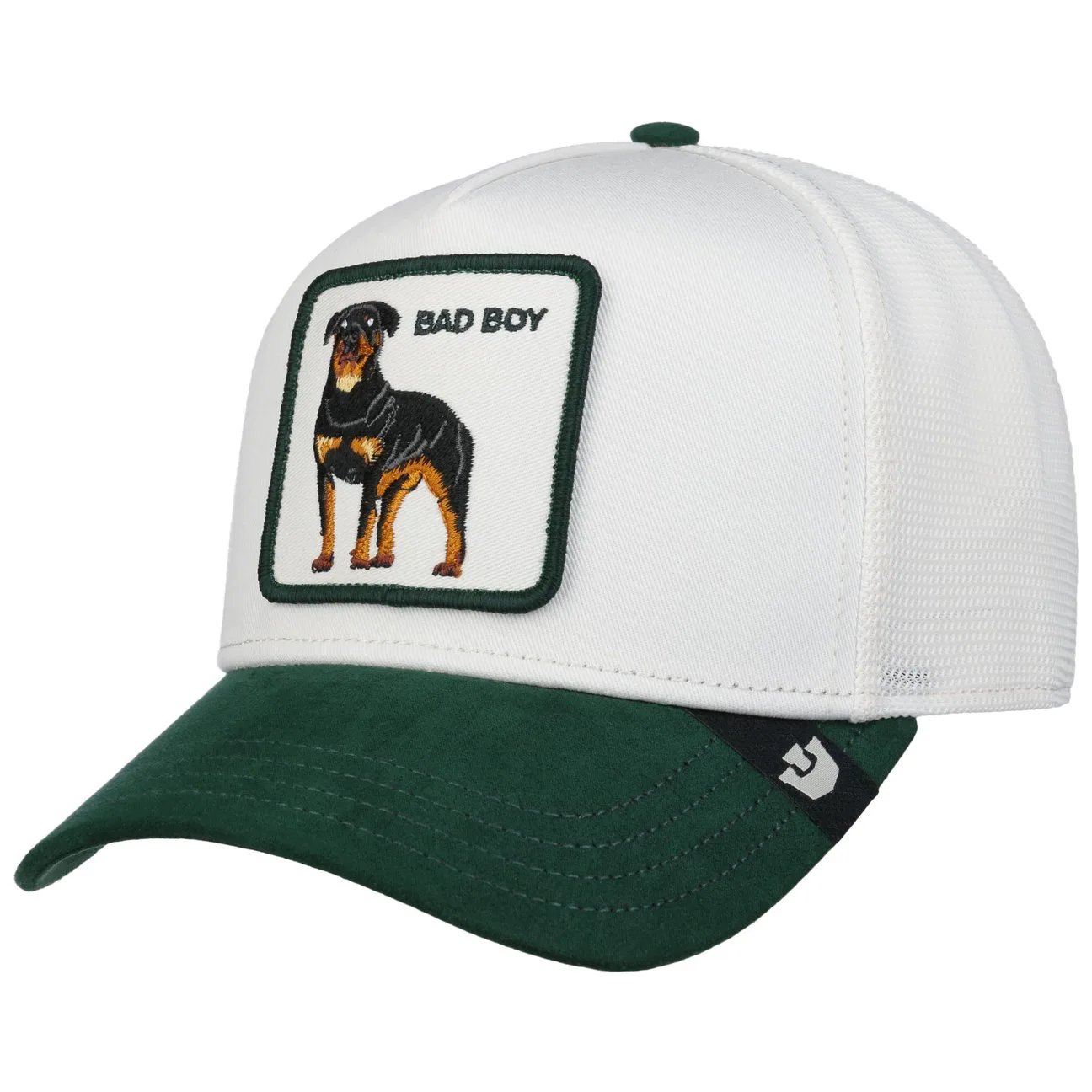 Suede Bad Boy Cap by - white-green - Herren - Size: One Size - Goorin Bros. - FashionsVida