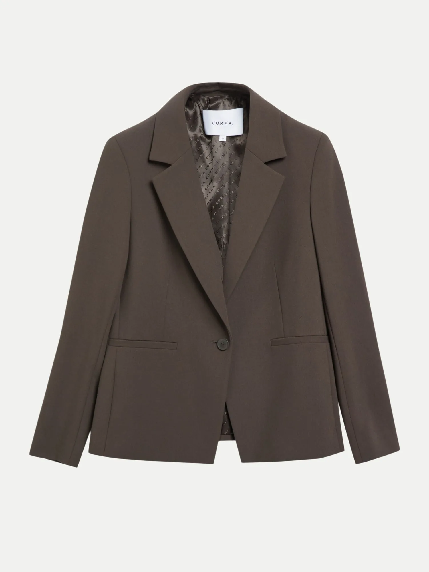 Comma Indoor-Blazer Braun 38 - Comma - FashionsVida