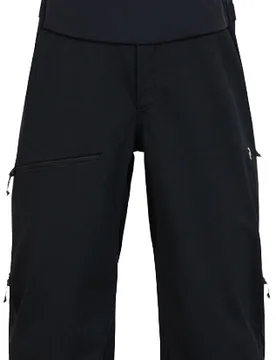 Salopette imperméable de ski de randonnée - W Ascent Softshell Bib Pants Black en Softshell - Taille L - Noir - Peak Performance - FashionsVida