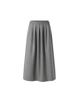 Richroyal Midi falda gris 36