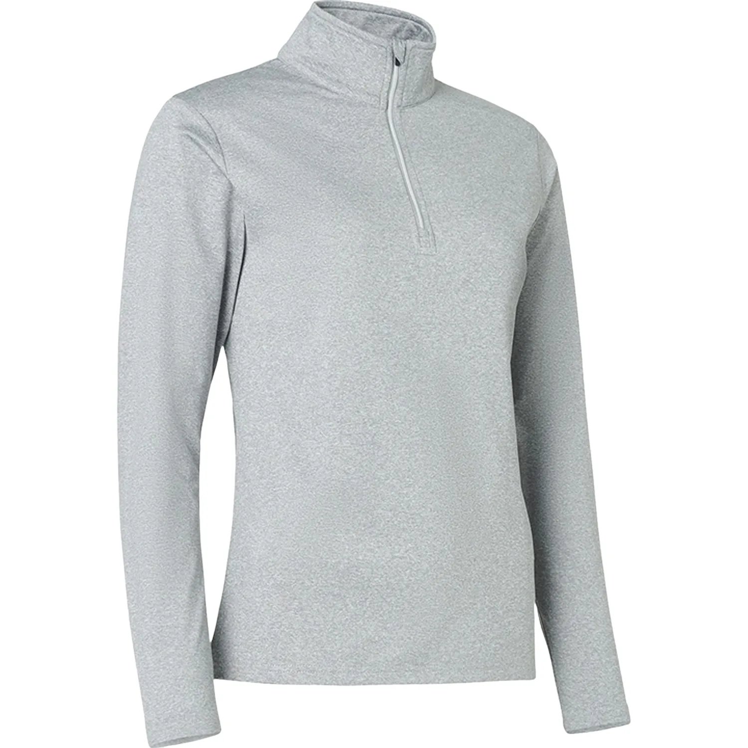 Layer Dunbar Fleece 1/2-Zip, hellgrau m - Abacus - FashionsVida