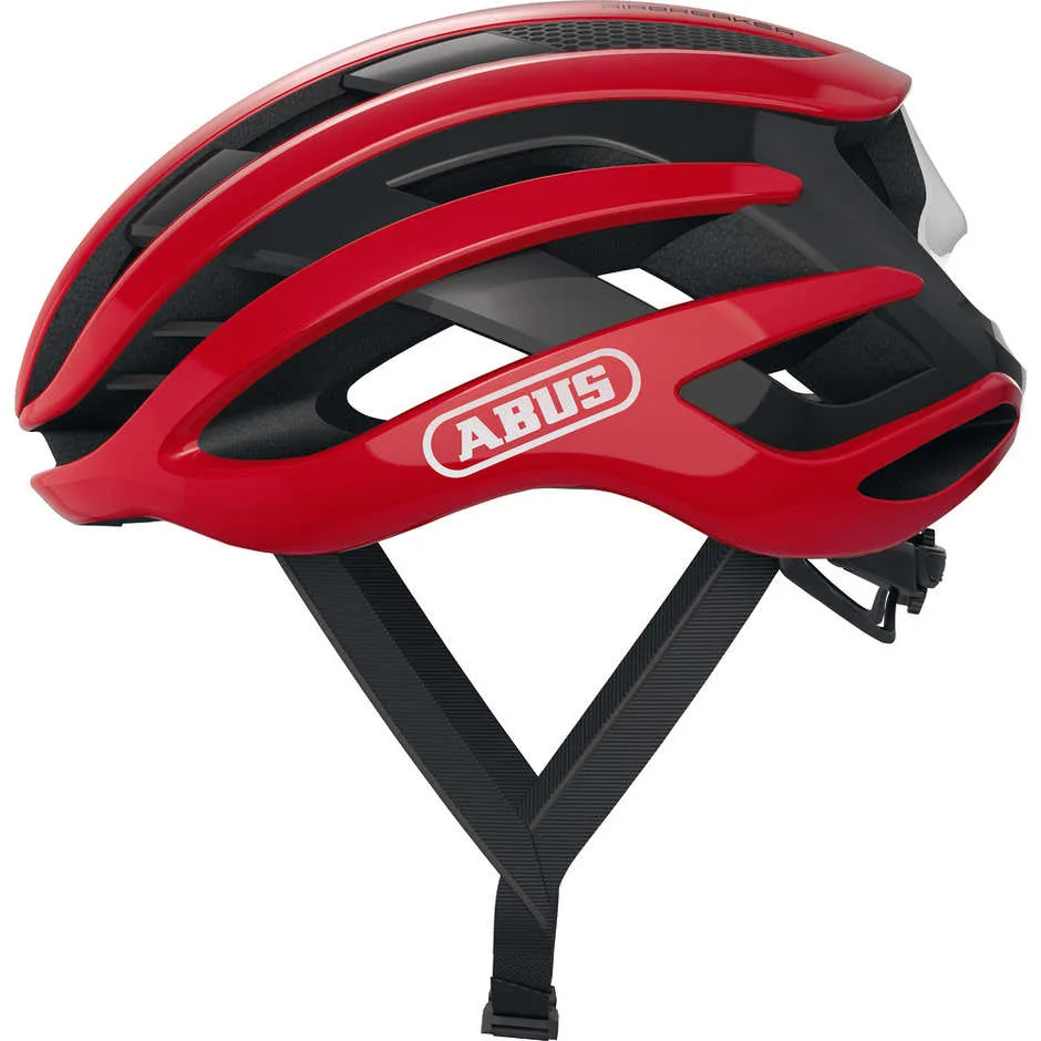 Casco Bici Airbreaker Strada Rosso taglia L - ABUS - FashionsVida