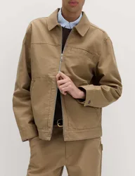 Canvas Harrington Jacket Toffee male