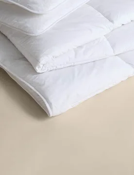 Luxury Down Alternative 13.5 Tog Duvet White - M&S - FashionsVida