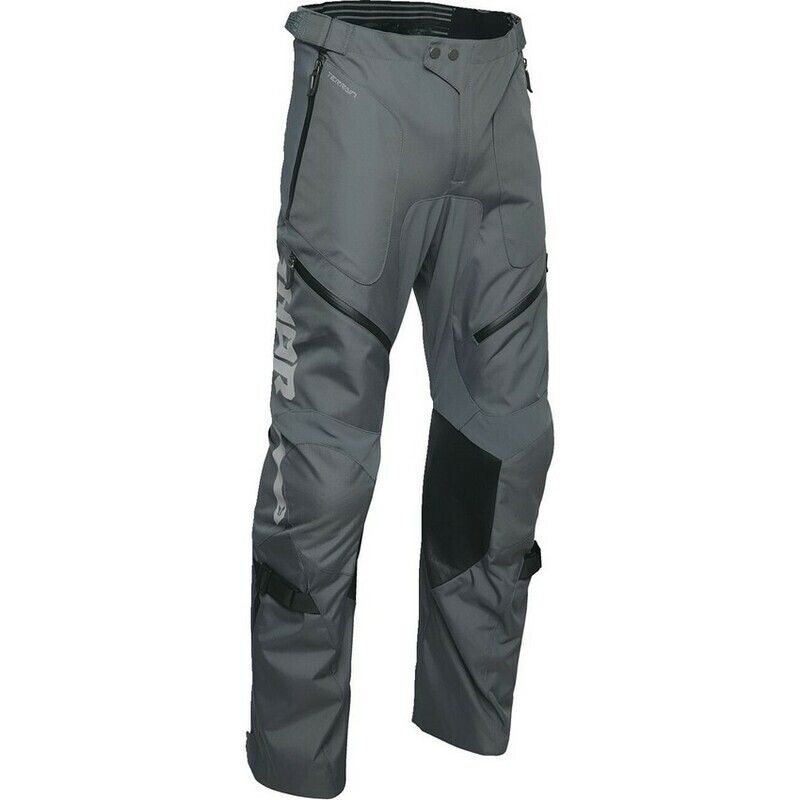 Pantaloni Moto Cross Enduro Terrain Sopra Stivale Antra taglia 36