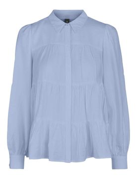 YAS Blusa 'Pala' azul
