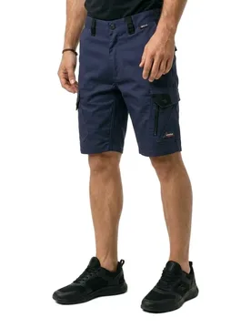 Short Kediri Navy Blue / Black 50 - COFRA - FashionsVida