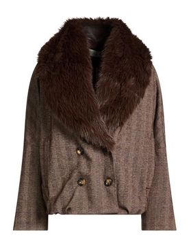 Mantel Damen Braun M,S Damen