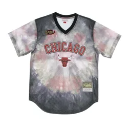 Casacca Uomo Nba Tie-dye Mesh Jersey Hardwood Classics Chibul Original Team Colors