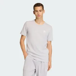 T-shirt in tessuto a nido dâ€™ape con Trifoglio Essentials M Grey Two