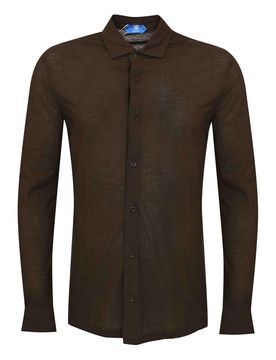 Kired Camicia Capri In Cotone Moka