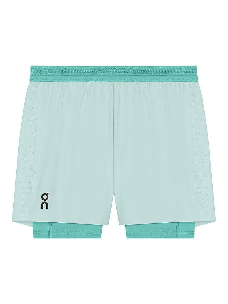 Pantalcini da running performance 2/1 da uomo azzurro L - On - FashionsVida